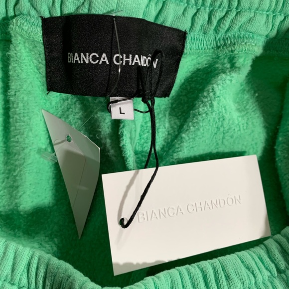 NWT Bianca Chandon size L 5 senses SWEATPANTS - Picture 2 of 6